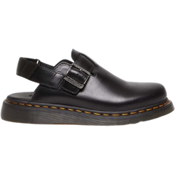 Dr. Martens Jorge II Brando Leather Slingback Mules - Black