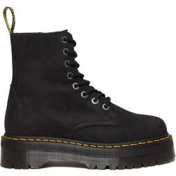 Dr. Martens Jadon III Leather Nubuck Lace Up Boots - Charcoal Grey