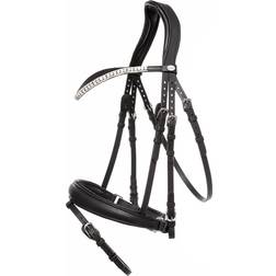 Kavalkade Bridle Everlyn Crank NB-Flash - Noir