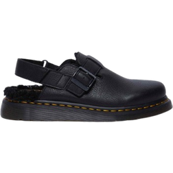 Dr. Martens Jorge II Ambassador Faux Fur Lined Slingback Mules - Black