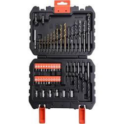 Black & Decker Coffret perçage vissage 50 pieces