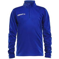 Craft JR Progress Half Zip LS Tee - Club Cobalt/White (1905639-1346)