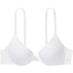 PINK Wear Everywhere Push Up Bra - Optic White