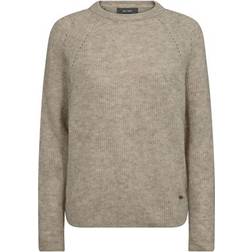 Mos Mosh Tammy Thora Knit Sweater - Feather Grey