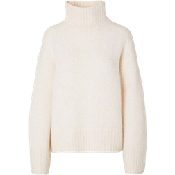 Selected Femme High Neck Pullover - Birch