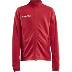 Craft JR Evolve Full Zip Jacket - Bright Red (1910156-430000)