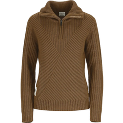 Twentyfour Finse Una Knit Sweater - Dark Olive