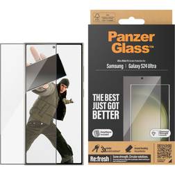 PanzerGlass Ultra-Wide Fit with EasyAligner Screen Protector for Galaxy S24 Ultra