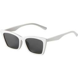 TYUVIVO Vintage Classic Sunglasses White/Grey