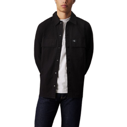 Calvin Klein Relaxed Utility Shirt Jacket - Black