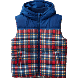 United Colors of Benetton Kid's Tartan Padded Vest - Multicolor (2DFVCJ00S_63C)