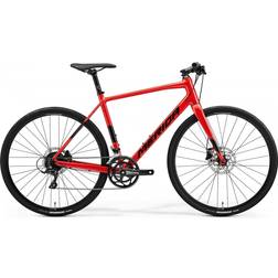 Merida Hybrid Bike Speeder 200 2024 - Red/Black