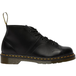 Dr. Martens Church Smooth Leather Monkey Boots - Black