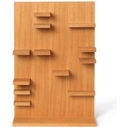 ferm LIVING Parade Oiled Oak/Wood Væghylde 40cm