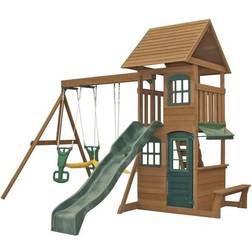 Kidkraft Windale Wooden Slide & Swing Set