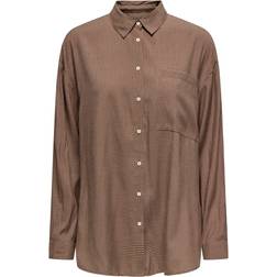 Only Maggie Shirt - Brown/Mustang