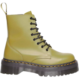 Dr. Martens Jadon Smooth Leather Platform Boots - Antique Olive