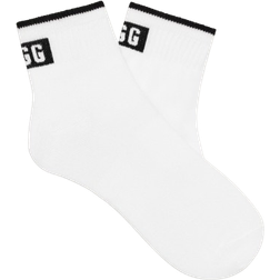 UGG Women's Polly Ankle Sock - White/Black