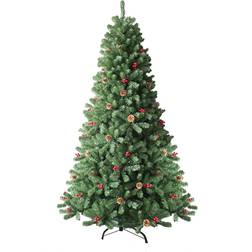 Shatchi Maryland Fir Green Christmas Tree 210cm