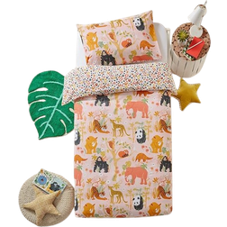 Furn Kid's Endangered Duvet Cover Set Safari Animal