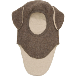 Huttelihut Wool Fleece Balaclava - Brown Melange (460204-2152)