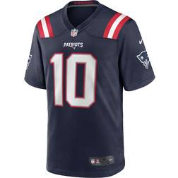 Nike Drake Maye New England Patriots Player Game Jersey