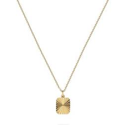 Esprit Sunburst Necklace - Gold