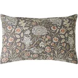 William Morris At Home Double Bough Pillowcase Pair - Heather Pillow Case