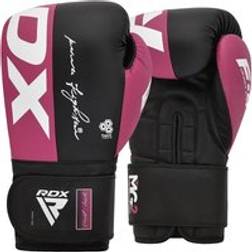 RDX RDX F4 Boxing Sparring Gloves Hook & Loop Pink 8oz