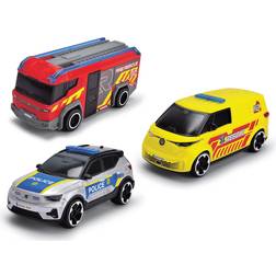 Dickie Toys Service Pack of 3 Vehicles