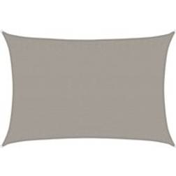 vidaXL Sunshade Sail 3.5 x 4.5 m - Light Grey