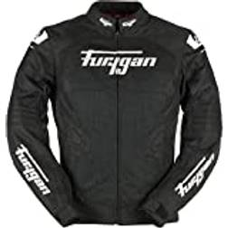 Furygan Atom Vented Evo Motorradjacke - Schwarz Weiß Herren