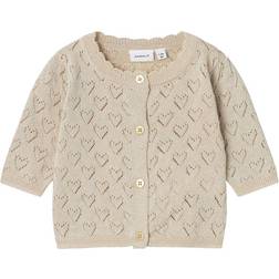 Name It Baby Knitted Cardigan - Frosted Almond