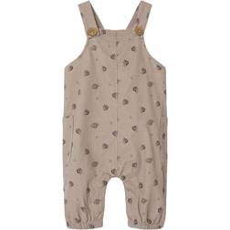 Lil'Atelier Nola Cord Overall - Grey Morn (13234411)