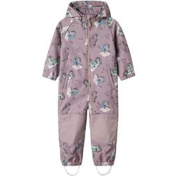 Name It Alfa08 Softshell Overall - Purple Dove (13228608)