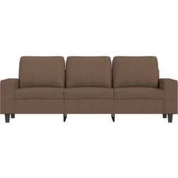 vidaXL Relaxation Brown Soffa 214cm 3-sits