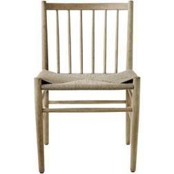 FDB Møbler J80 Oiled Oak/Natural Seat Kitchen Chair 82cm