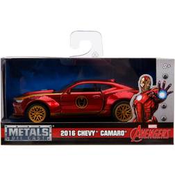 Jada Marvel 1:32 Iron Man 2016 Chevy Camaro Diecast Car