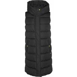 Barbour Women's Greyson Long Puffer Gilet - Black