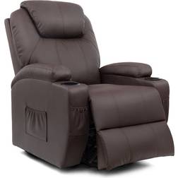 Latitude Run Faux Leather Power Lift Recliner Chair with Massage Functions