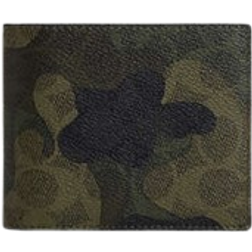 Coach 3 In 1 Wallet In Signature Camo Print - Dark Shamrock Multi