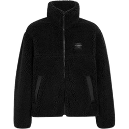 Coach Sherpa Jacket In Recycled Polyester - Black