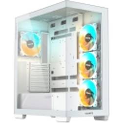 Gigabyte Panoramic Stealth Ice GB-C500PI ST ATX Mid-Tower PC Case