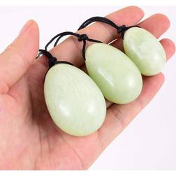 Crystal Yoni Egg Natural Xiuyan Jade Massage Egg Set