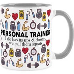 Purely Home Personal Trainer Humourous Gym Trades Mug 32.5cl