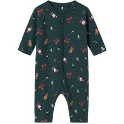 Name It Kid's Christmas Nightset - Botanical Garden