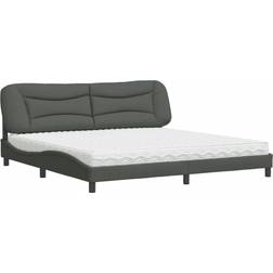 vidaXL Fabric Frame Bed 205x218cm