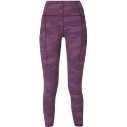 Sweaty Betty Super Soft Yoga Leggings - Purple Soft Camo Print