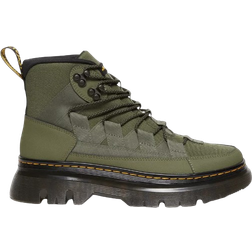 Dr. Martens Boury Leather Casual Boots - Khaki Green