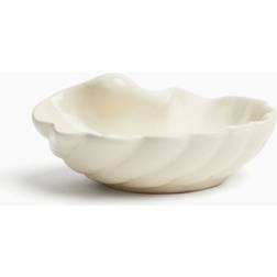 H&M Stoneware - White Serving Bowl